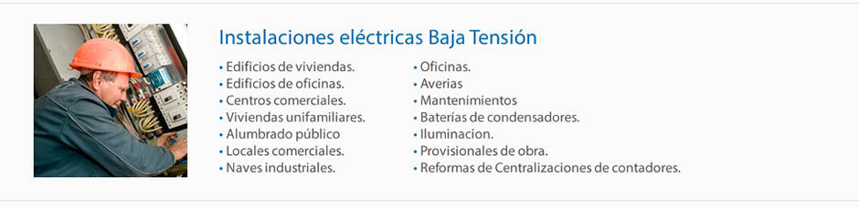 Instalaciones eléctricas Sevilla